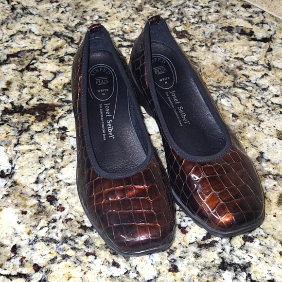 Josef Seibel Bridget Airped Plus Croc Patent - Picture 4 of 14